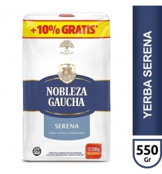 BOLSON DE NOBLEZA GAUCHA SERENA 550 GRS $ 1500   MOLINOS MAX